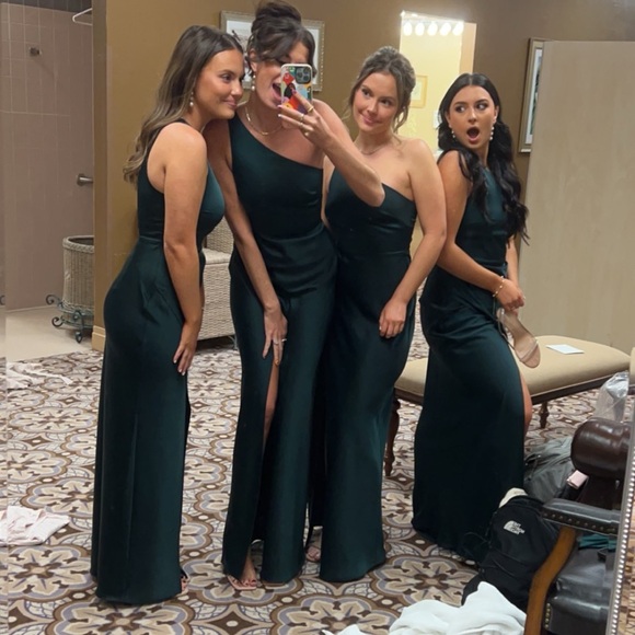 BHLDN Dylan Satin Charmeuse Maxi Dress - Picture 11 of 14